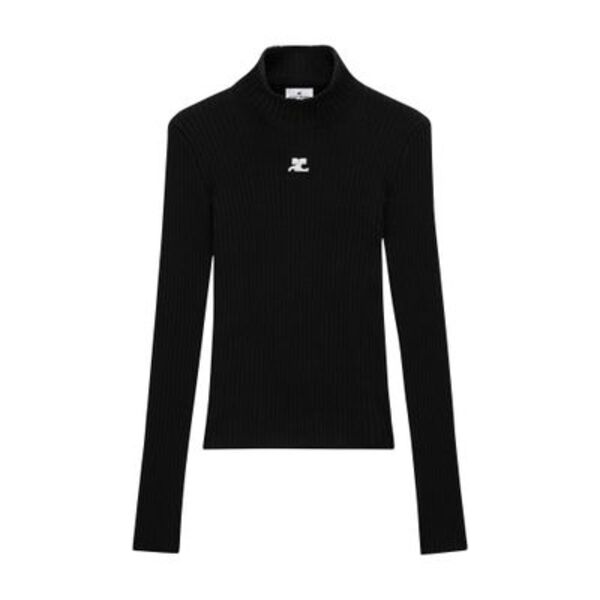  Courreges Pull Col Montant Reedition 