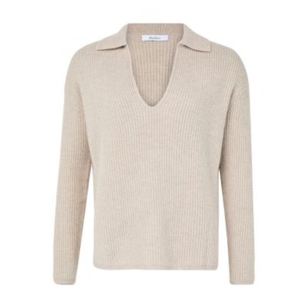  Max Mara Pull Col Polo 