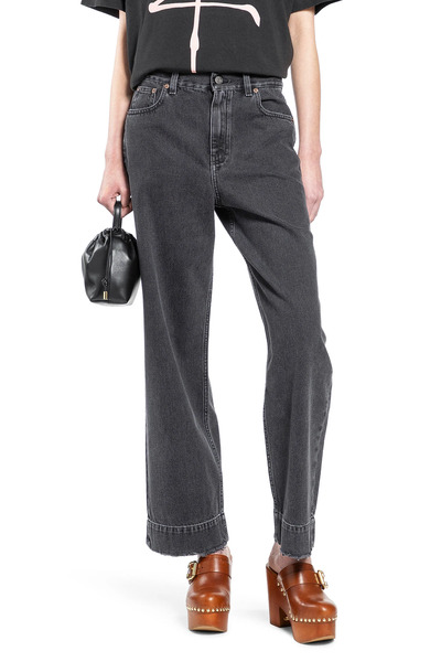  High-rise Cropped Jeans 