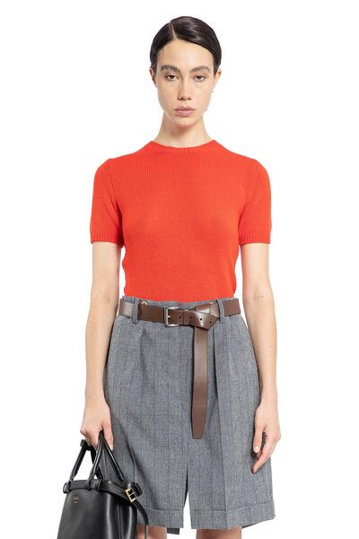  Short Sleeve Cashmere Sweater 