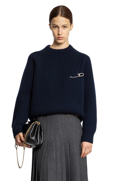  Wool Cashmere Sweater With Safety Pin 