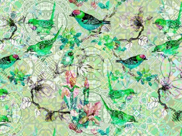  Architects Paper Mosaic Birds 