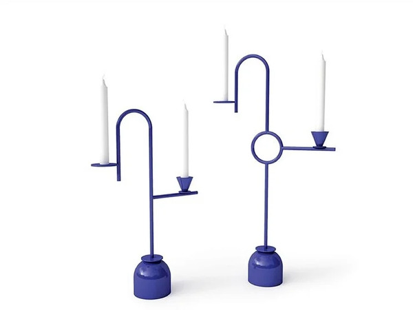  Cappellini Blue Candleholders 
