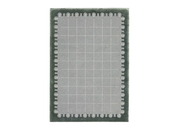  Carpet Edition Cd04 - Cornice Grigia Con Punto Grigio 