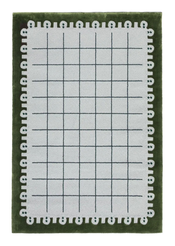  Carpet Edition Cd03 - Cornice Verde Con Punto Verde 