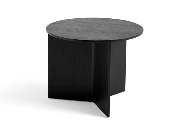  Hay Slit Wood Round ø45 Black 