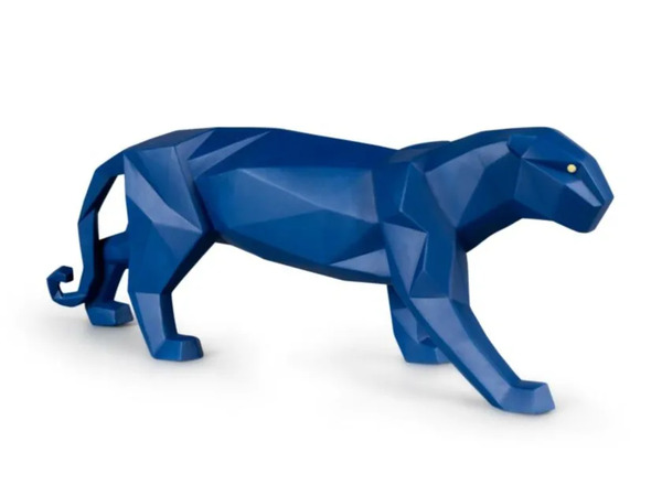  Lladro' Panther Blue 