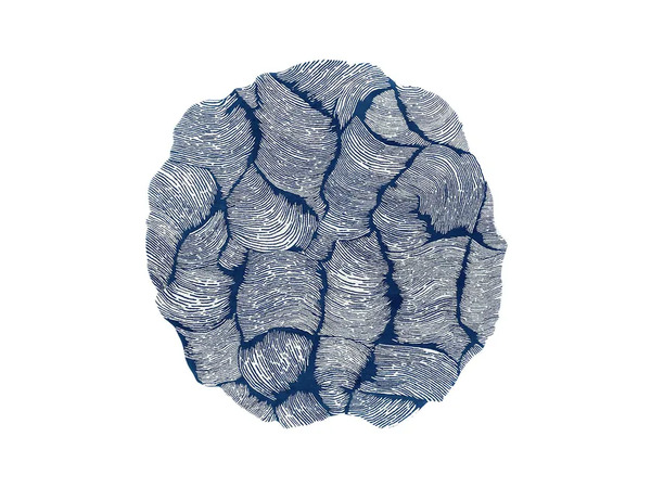  Mohebban Oceano Round Blue 