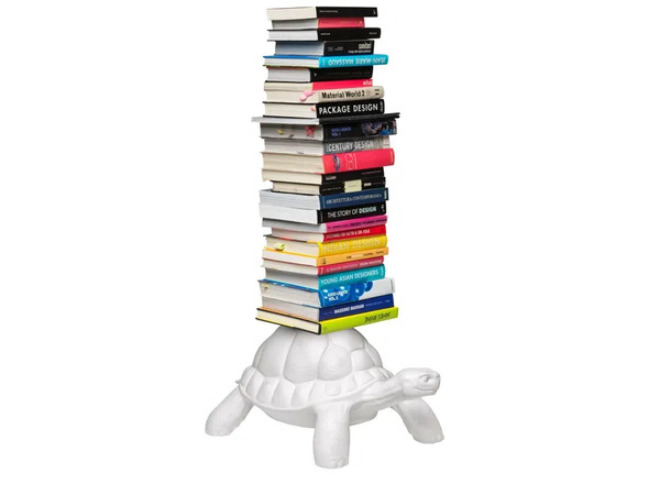  Qeeboo Turtle Carry Bookcase White 