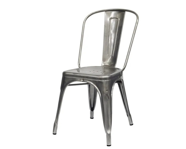 Tolix Chair A Raw Steel 