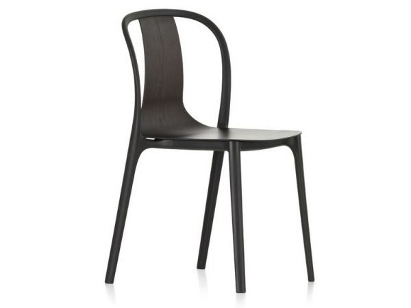  Vitra Belleville Chair Wood 