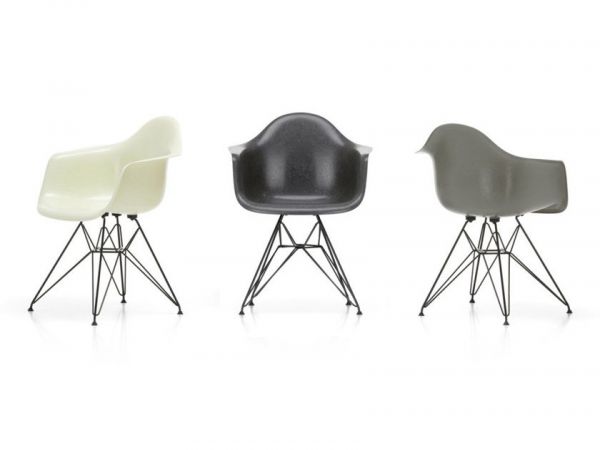 Vitra Dar Fiberglass Armchair 