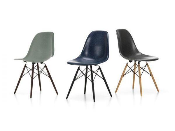  Vitra Dsw Fiberglass Chair 