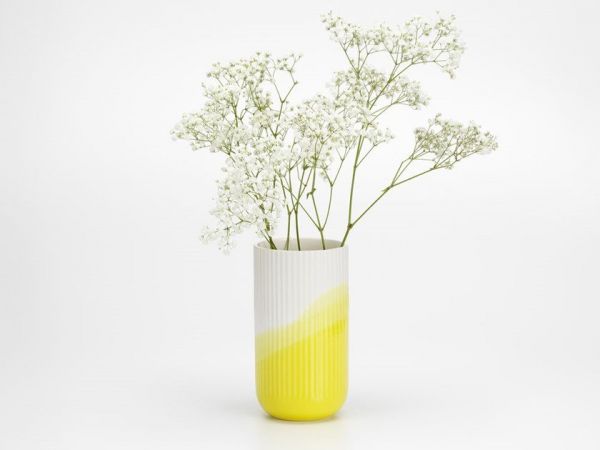  Vitra Herringbone Vase Ribbed 