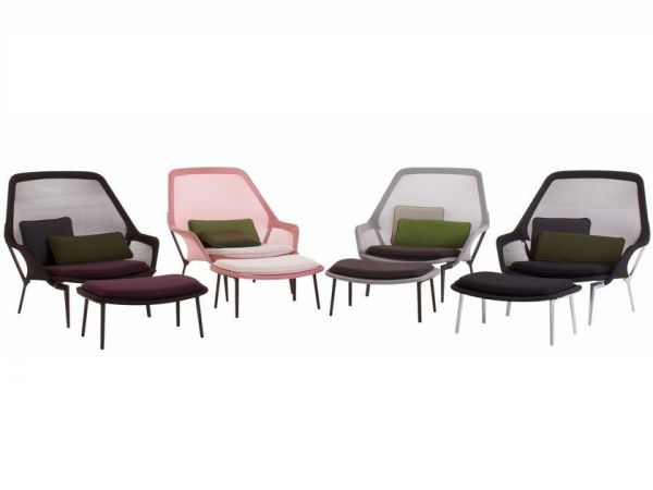  Vitra Slow Chair & Ottoman 