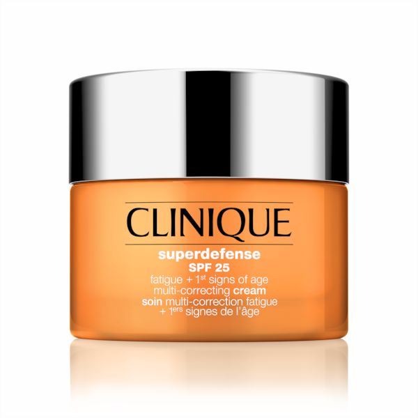  Clinique Superdefense Crème Multi Correction Spf 25 Large Spectre Fatigue + 1ers Signes De L'âge Pour Peaux'sèches 