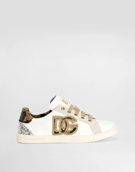  Dolce & Gabbana Dg Original Sneakers With Glitter And Embroidery - Femme Chaussures (27-40) Multicolore 29 