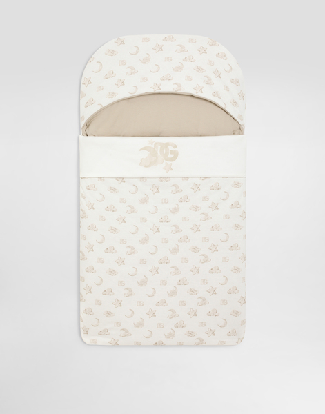  Dolce & Gabbana Jersey Sleeping Bag With Moon And Stars Print - Homme Accessoires Et Porte-bébé Print Onesize 