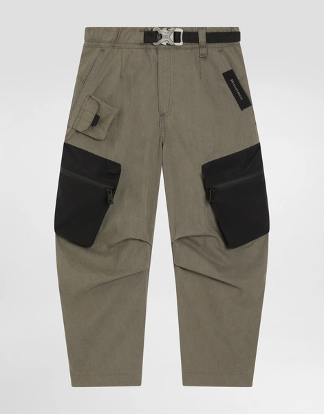  Dolce & Gabbana Jogging Trousers In Vintage Technical Canvas - Homme Pantalons Et Shorts Multicolor 8 Years 