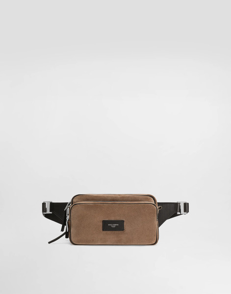  Dolce & Gabbana Leather And Split Calfskin Belt Bag - Homme Sacs à Dos Et Sacs Banane Multicolor Onesize 