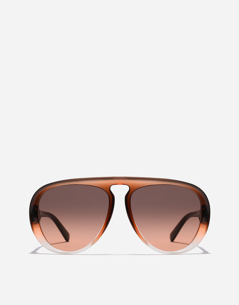  Dolce & Gabbana Lunettes De Soleil à Imprimé Maiolica Arancione - Femme Nouveautés Transparent Gradient Orange Onesize 