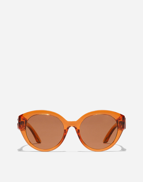  Dolce & Gabbana Lunettes De Soleil Everyday Flowers - Femme Lunettes De Soleil Orange Transparent Onesize 