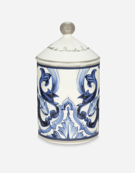  Dolce & Gabbana Porcelain Scented Candle – Sicilian Neroli And Lemon - Bougies Avec Couvercle Multicolore Onesize 