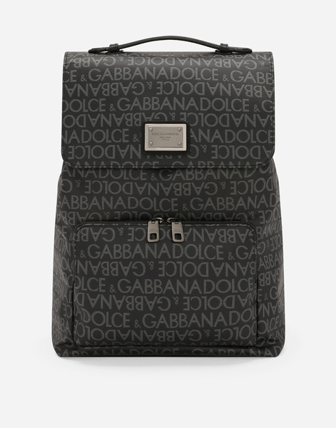  Dolce & Gabbana Sac à Dos En Jacquard Enduit - Homme Sacs à Dos Et Sacs Banane Multicolore Tissu Onesize 
