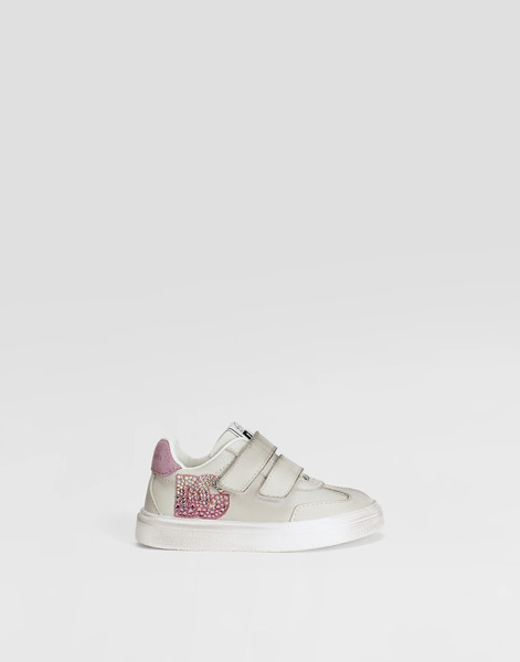  Dolce & Gabbana Sneakers Dg Original En Cuir De Veau à Logo Dg - Femme Chaussures Premiers Pas (19-26) Multicolore 19 