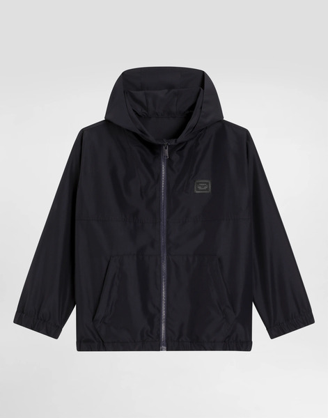  Dolce & Gabbana Veste En Tissu Technique Avec Plaquette à Logo - Homme Manteaux Et Blousons Bleu 2 Years 