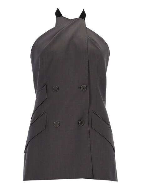  Max Mara Sleeveless Wool Top 