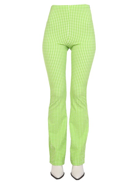  Msgm Plaid Pattern Pants 