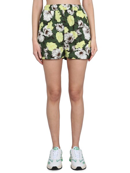  Msgm Shorts With Elastic 