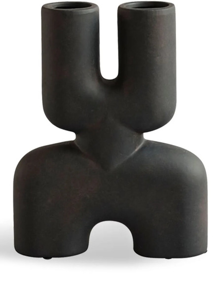  101 Copenhagen Mini Vase Cobra Double - Noir 
