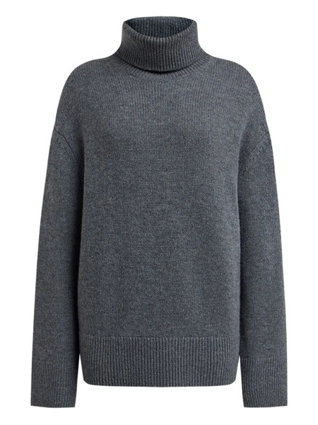  12 Storeez Pull à Col Roulé - Gris 
