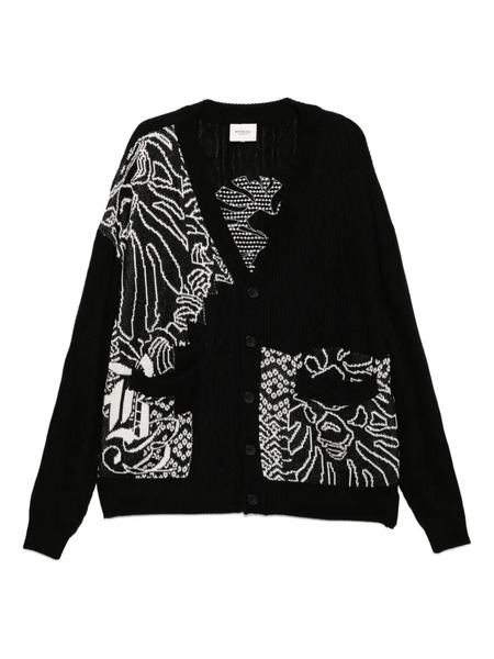  A Bathing Ape® Cardigan à Imprimé Graphique - Noir 