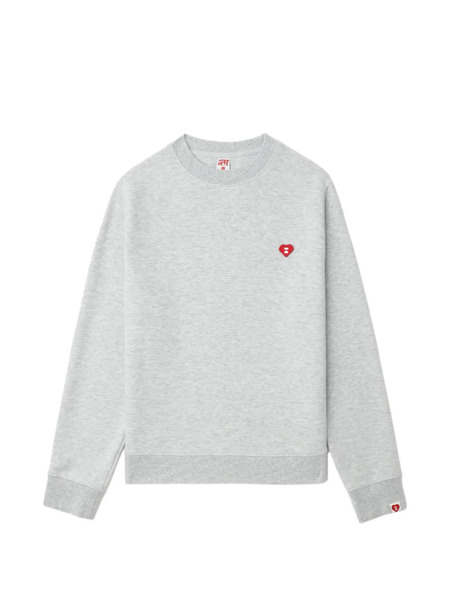  A Bathing Ape® Pull à Patch Logo - Gris 