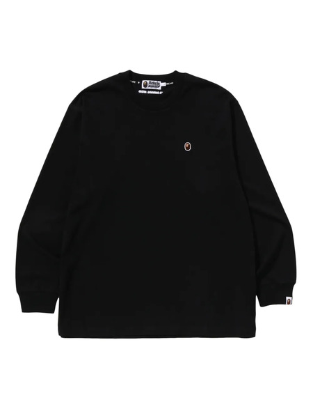  A Bathing Ape® Pull à Patch Logo - Noir 