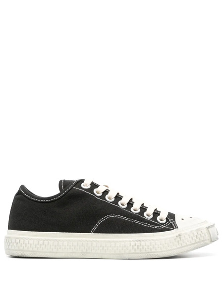 Acne Studios Baskets Ballstar à Effet Usé - Noir 