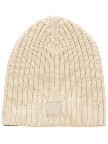  Acne Studios Bonnet En Maille - Tons Neutres 