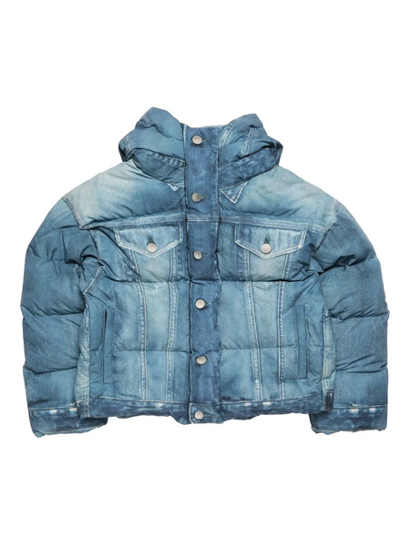  Acne Studios Doudoune à Capuche - Bleu 
