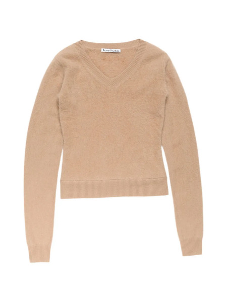  Acne Studios Pull à Col V - Tons Neutres 