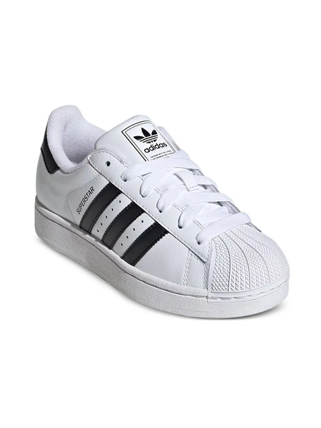  Adidas Kids Baskets Superstar Ii 'white/black' - Blanc 