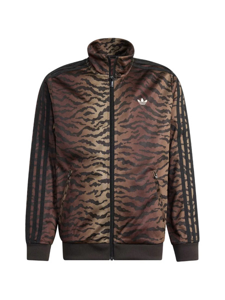  Adidas Kids Firebird Animal-print Track Jacket - Marron 