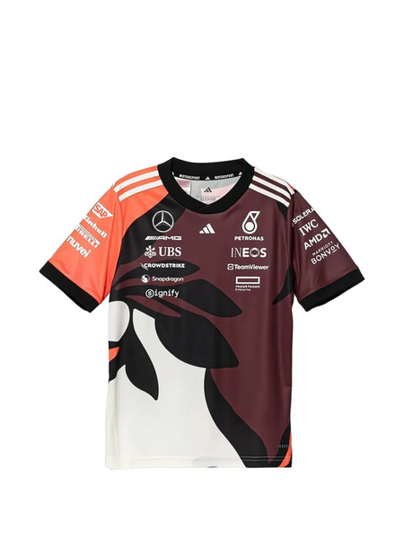  Adidas Kids T-shirt Mercedes Amg Petronas F1 Team - Orange 