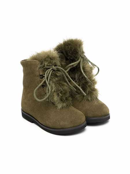  Age Of Innocence Bottines Alice à Doublure Lainée - Vert 