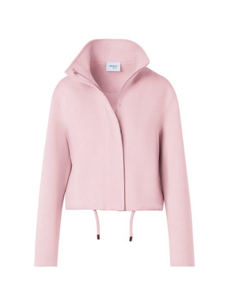  Akris Punto Asymmetrical Drawstring Jacket - Rose 