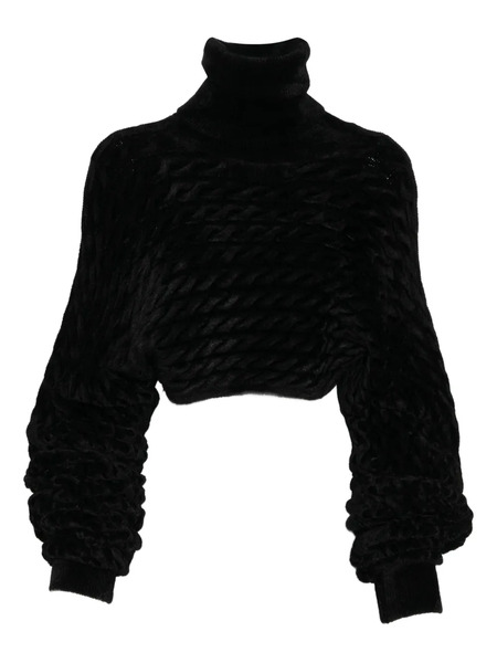  Alainpaul Pull Bolero - Noir 