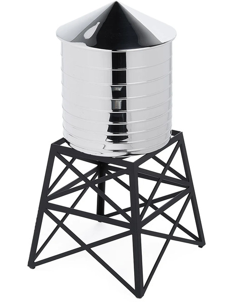  Alessi Boîte Alimentaire Water Tower - Argent 