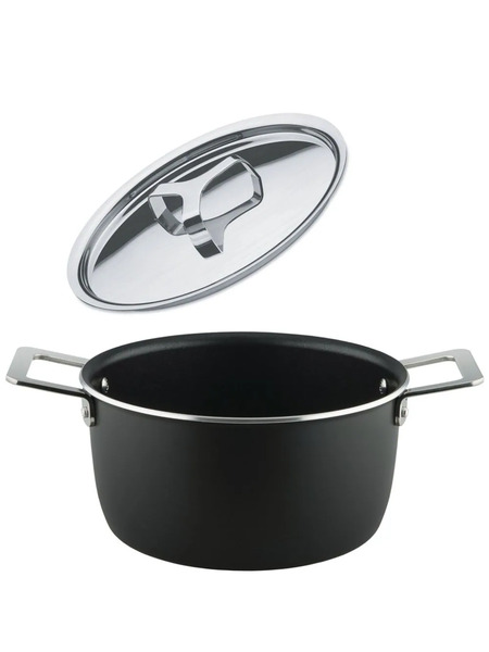  Alessi Casserole (20cm) - Noir 